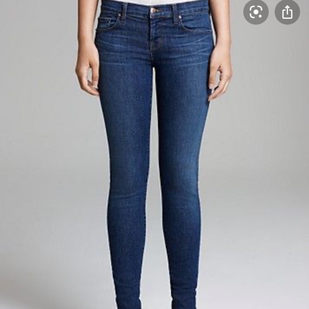 JBRAND 910 Sun Skinny Blue Wash Jeans